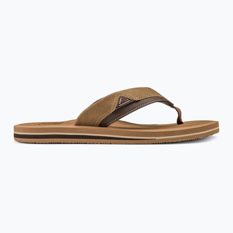 Vyriškos šlepetės per pirštą REEF Cushion Dawn bronze 2
