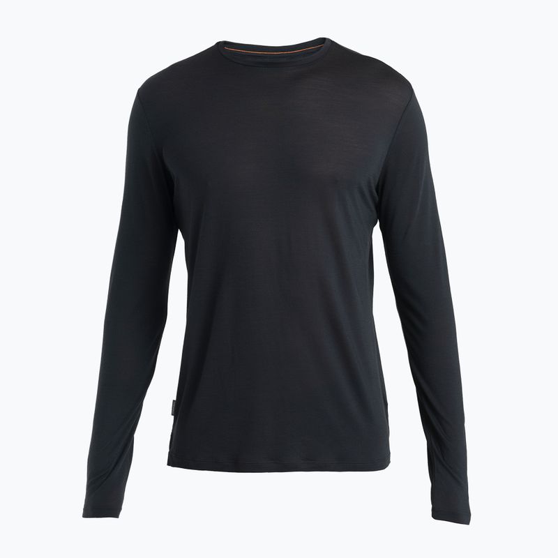 Vyriški žygio marškinėliai ilgomis rankovėmis icebreaker Merino 125 Cool-Lite Sphere III LS Tee black 5
