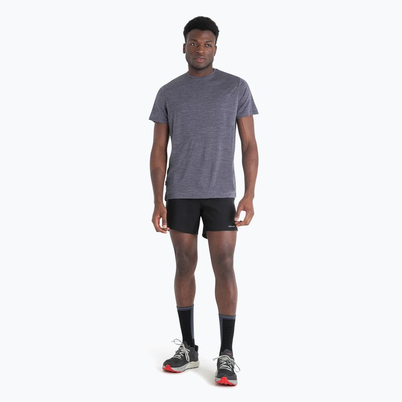 Vyriški žygio marškinėliai icebreaker Merino 125 Cool-Lite Sphere III SS Tee midnight navy 2