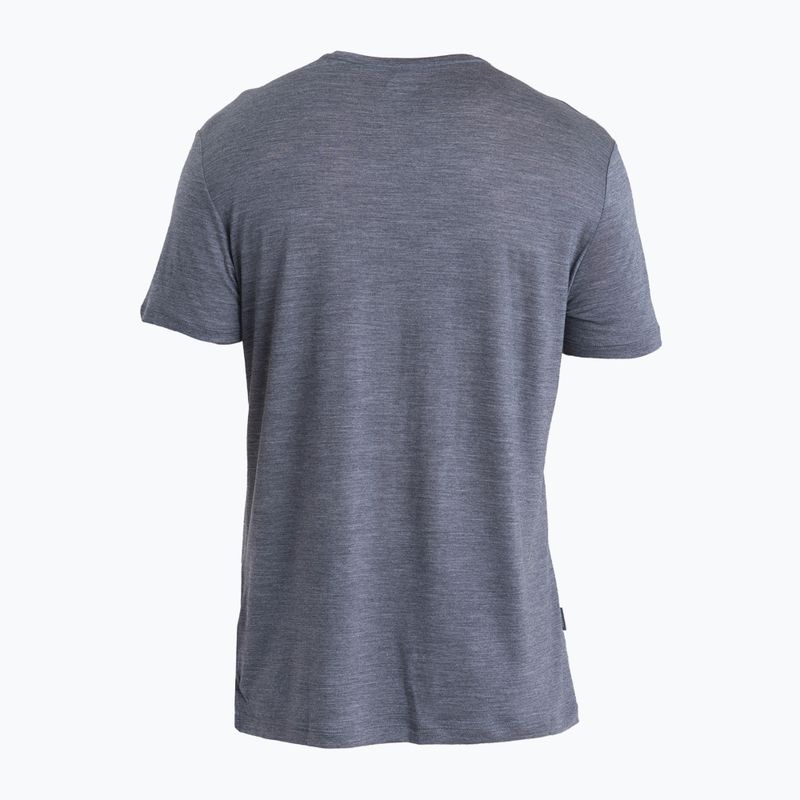 Vyriški žygio marškinėliai icebreaker Merino 125 Cool-Lite Sphere III SS Tee midnight navy 8