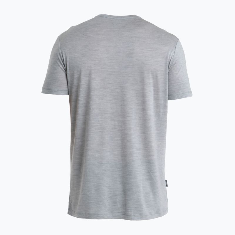 Vyriški žygio marškinėliai icebreaker Merino 125 Cool-Lite Sphere III SS Tee metro heather 5