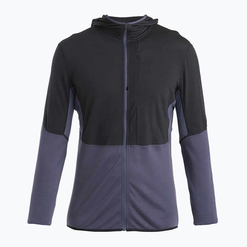 Vyriškas žygio džemperis icebreaker Merino 200 Realfleece™ Descender black/graphite/cb
