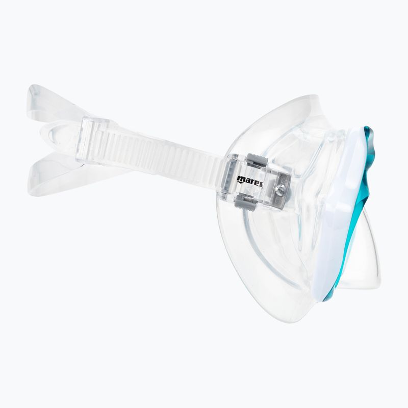 Mares Wahoo nardymo kaukė skaidriai mėlyna 411238 3