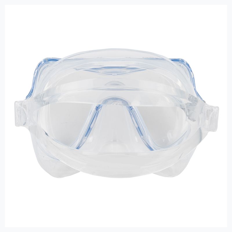 Mares Pure Vision skaidrios mėlynos spalvos nardymo kaukė 411217 5