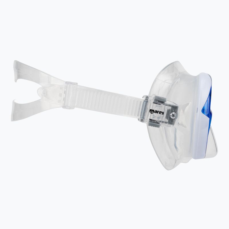 Mares Vento SC nardymo kaukė skaidriai mėlyna 411240 3