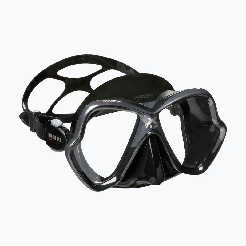 Mares X-Vision nardymo kaukė juoda 411053 6