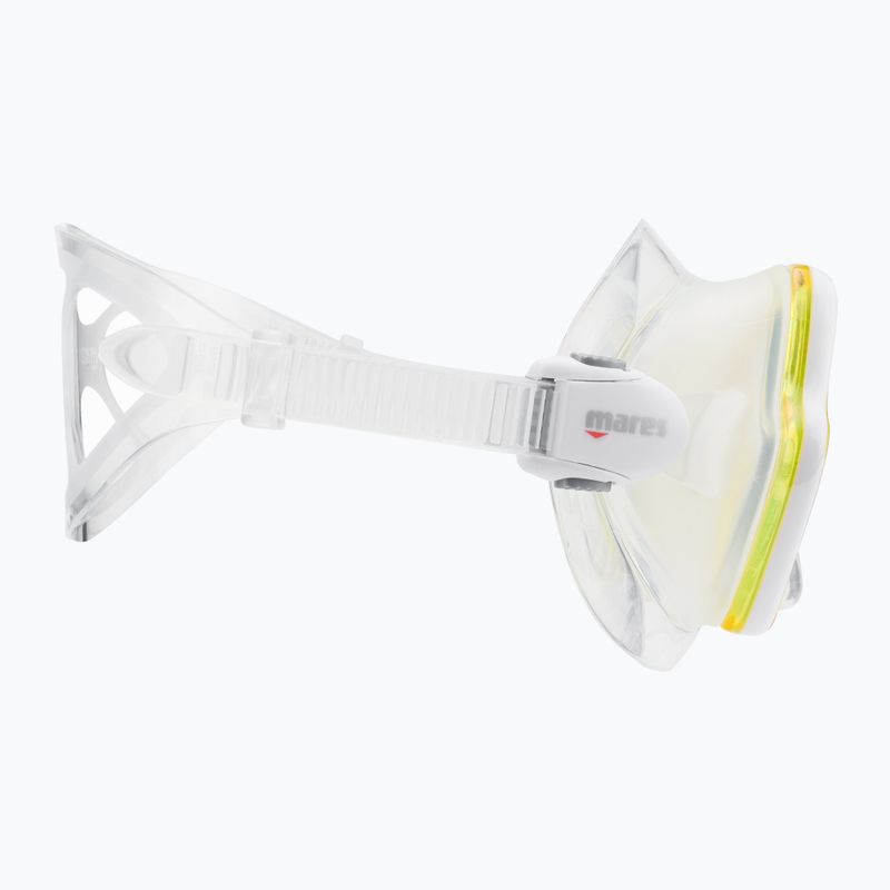 Mares X-Vision nardymo kaukė skaidri, geltona 411053 3