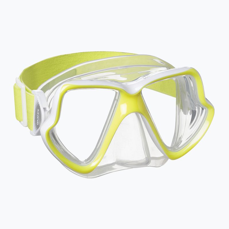 Paviršinio nardymo rinkinys Mares Combo Wahoo Neon yellow/white/clear 411779BB 2