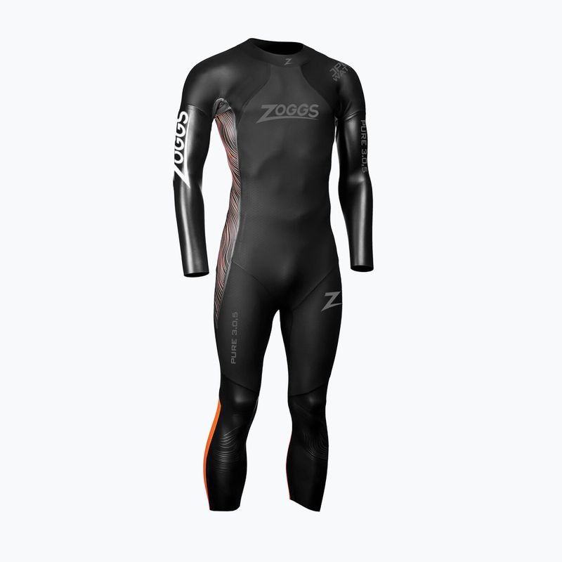 Vyriškos plaukimo putos Zoggs Ow Pure Fs 3.0.5 mm 3/4 black
