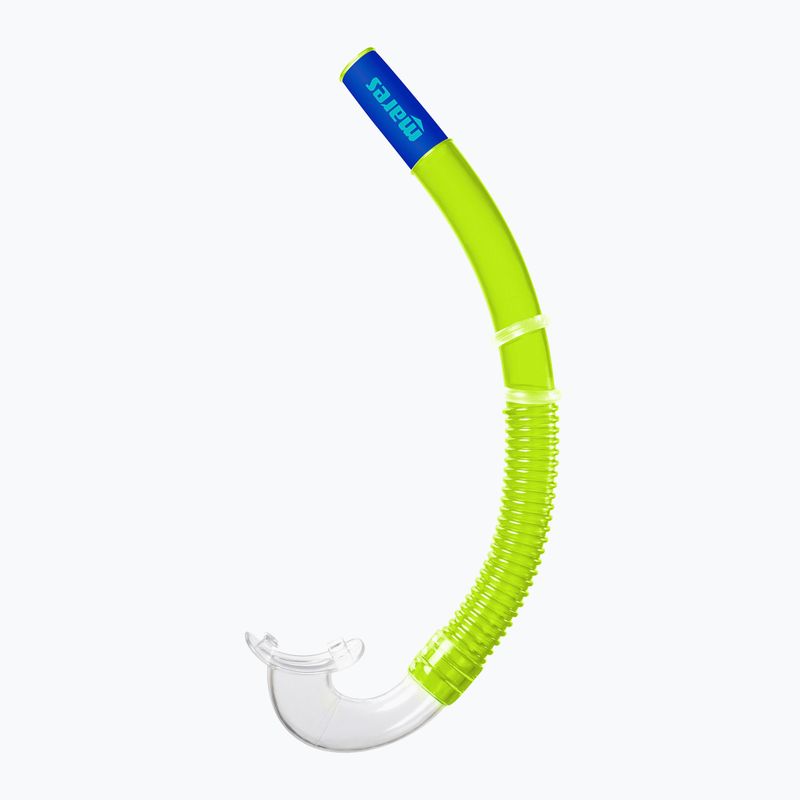 Vaikiškas paviršinio nardymo rinkinys Mares Combo Jelly lime/blue/clear 3