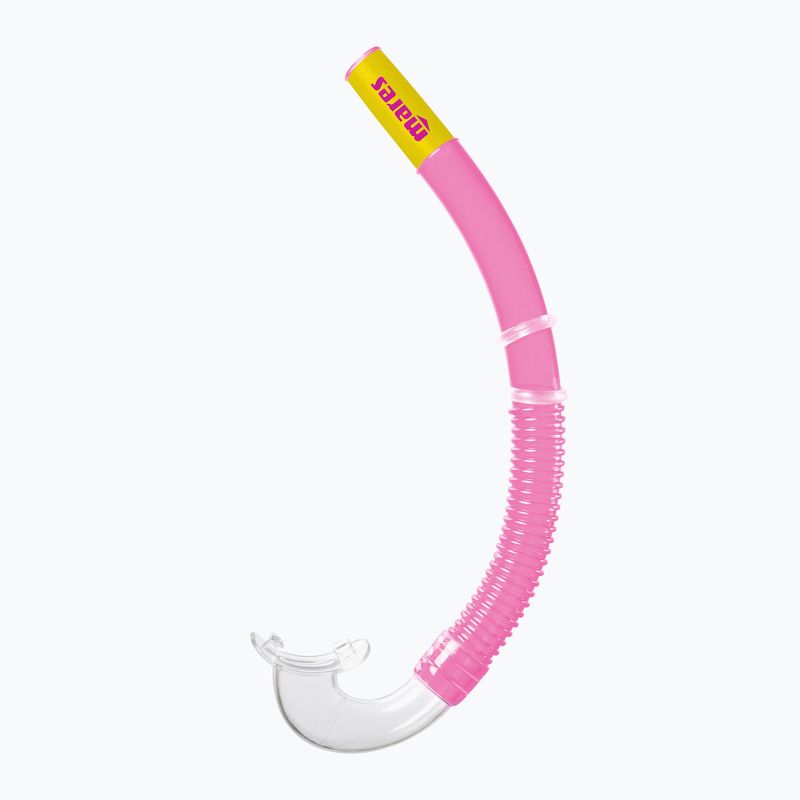Vaikiškas paviršinio nardymo rinkinys Mares Combo Jelly pink/yellow/clear 3