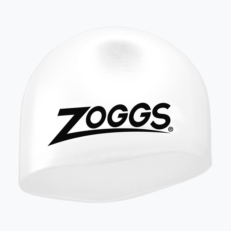 "Zoggs Ows" silikoninė plaukimo kepurė balta