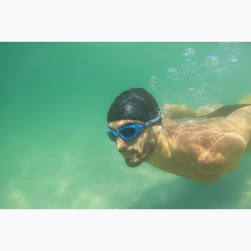 Plaukimo akiniai Zoggs Predator Flex Titanium blue/ blue/ mirror blue 3