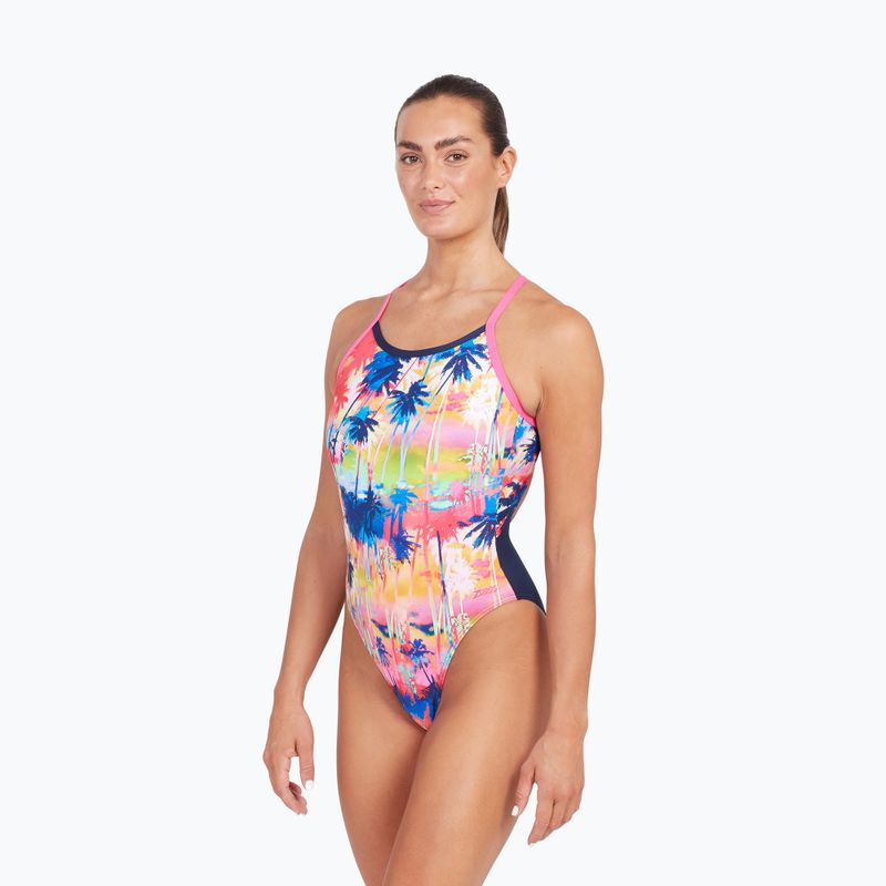 Moteriškas vientisas maudymosi kostiumėlis Zoggs Sunset Tri Back 5