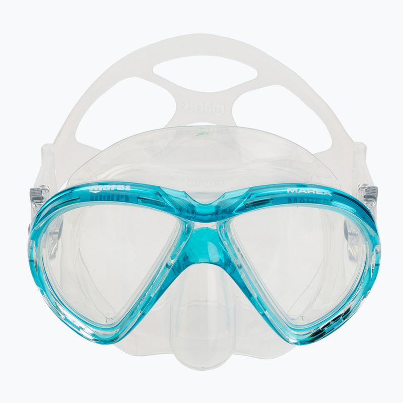 Nardymo kaukė Mares Marea reflex aqua/clear 2