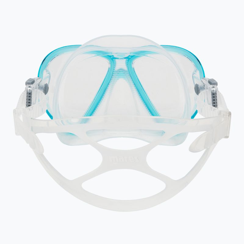Nardymo kaukė Mares Marea reflex aqua/clear 4