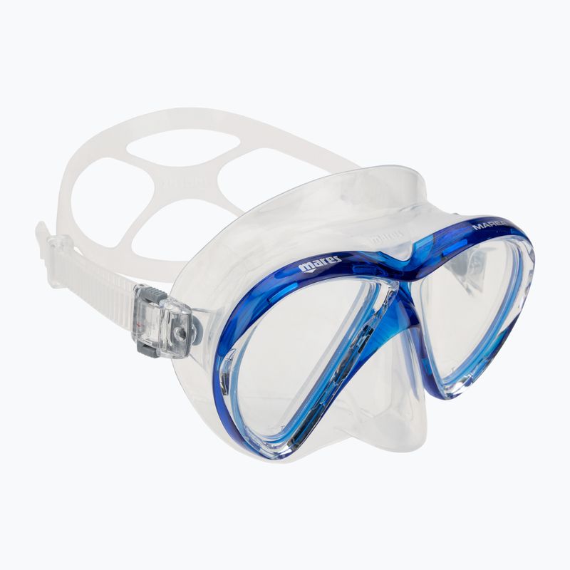 Nardymo kaukė Mares Marea blue reflex/clear