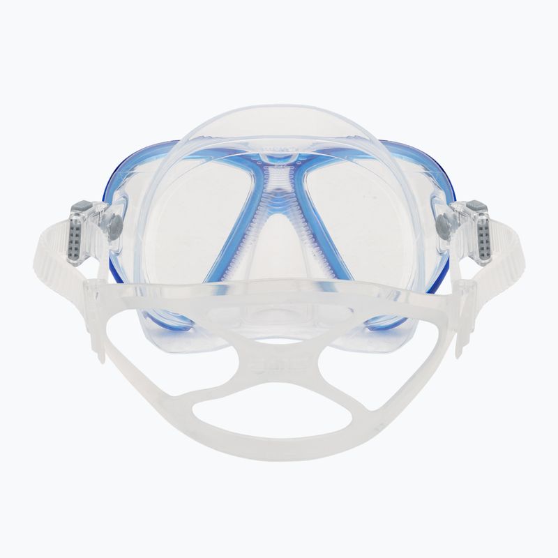 Nardymo kaukė Mares Marea blue reflex/clear 4