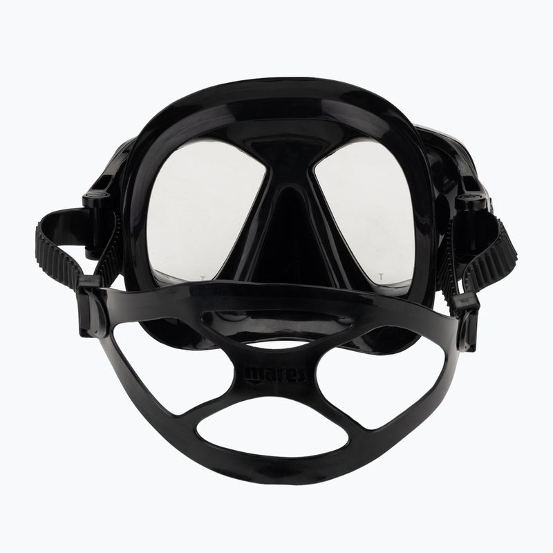 Snorkelio kaukė Mares Tapu black/black 4
