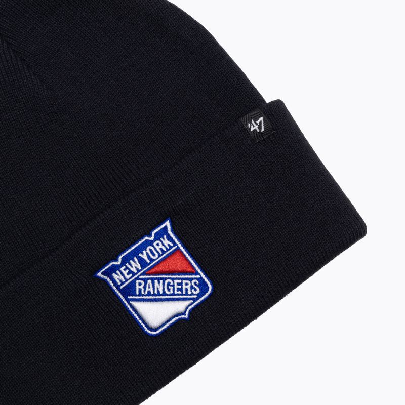 Žieminė kepurė 47 Brand NHL New York Rangers Haymaker navy 3