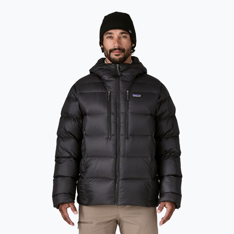 Vyriška pūsta striukė Patagonia Fitz Roy Down Hoody black