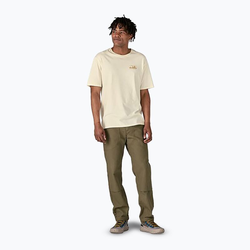 Patagonia vyriški marškinėliai '73 Skyline Organic berch white 2