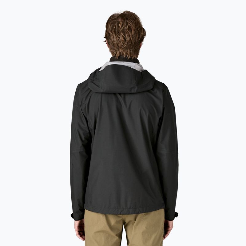 Vyriška striukė nuo lietaus Patagonia Granite Crest Rain black 2
