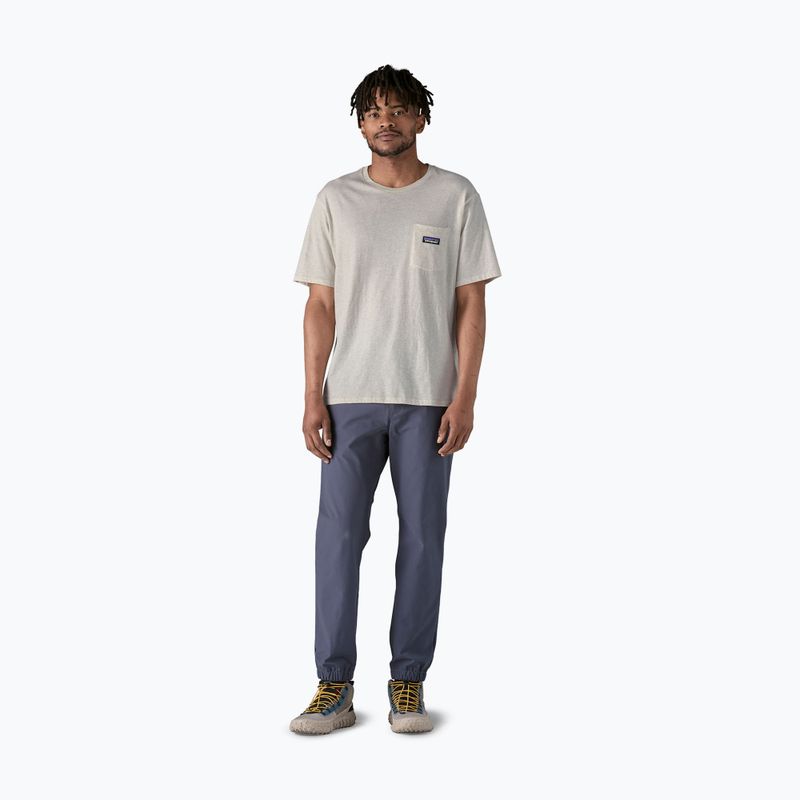 Vyriški marškinėliai Patagonia Daily Pocket Tee birch white 2