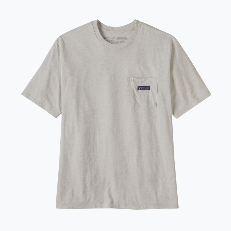 Vyriški marškinėliai Patagonia Daily Pocket Tee birch white 4