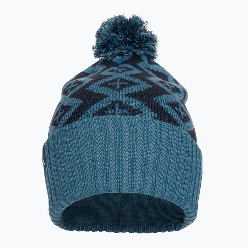 Žieminė kepurė Patagonia Powder Town Beanie perennial pinecone/wavy blue 2