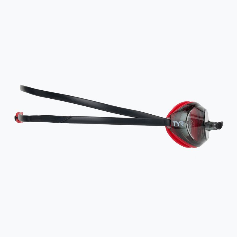 Plaukimo akiniai TYR Vecta Racing smoke/red/black 3