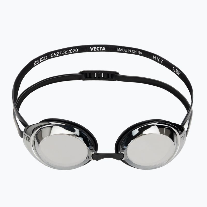 Plaukimo akiniai TYR Vecta Racing Mirrored silver/black/black 2