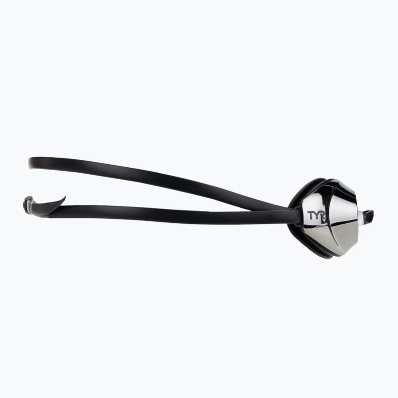 Plaukimo akiniai TYR Vecta Racing Mirrored silver/black/black 3