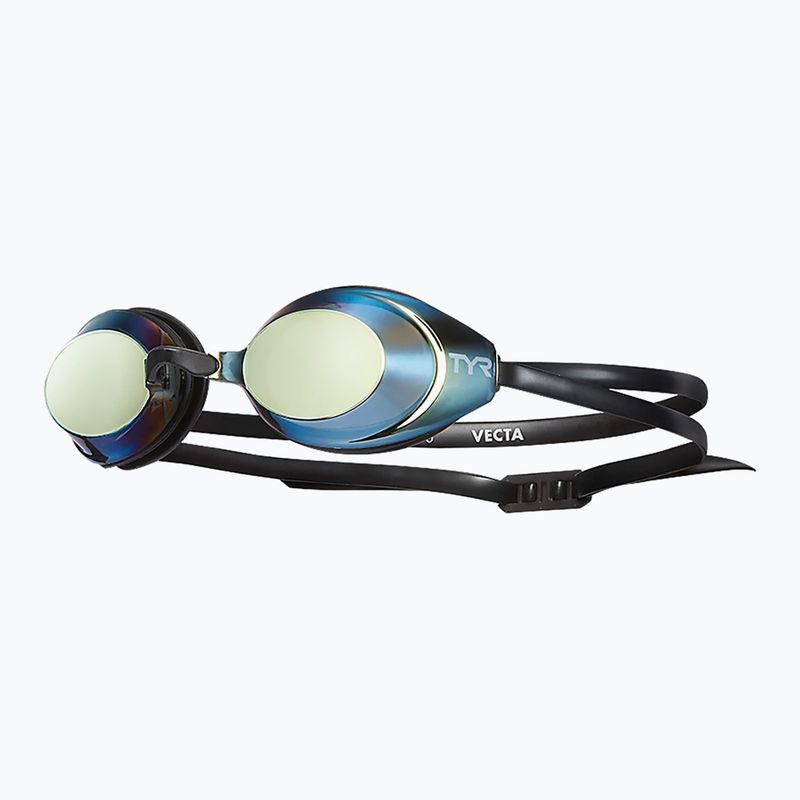Plaukimo akiniai TYR Vecta Racing Mirrored gold/black/black