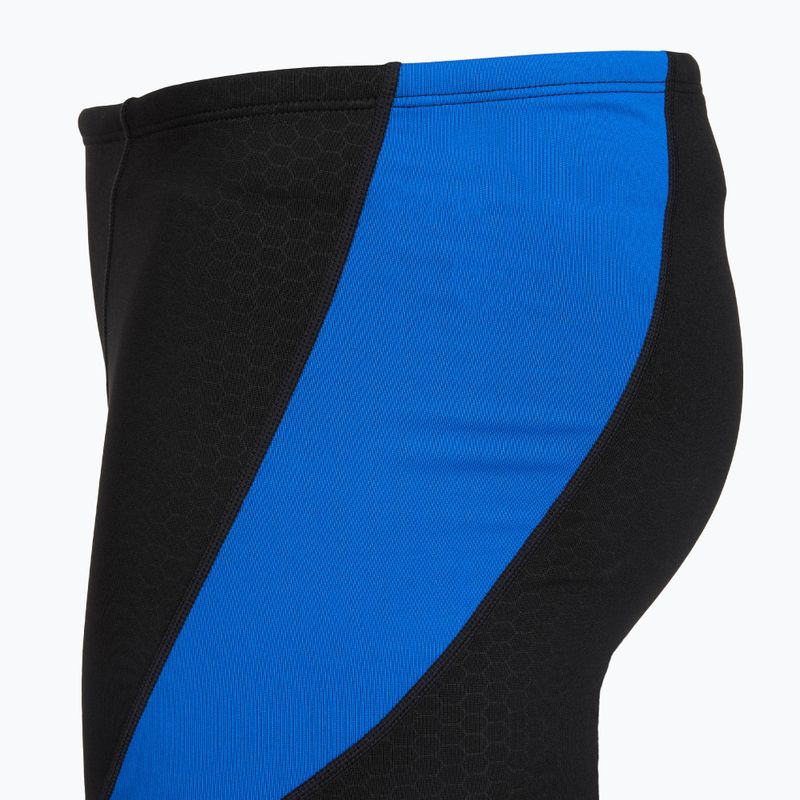 Vyrų plaukimo šortai TYR Durafast Elite Oceanid Jammer black/blue 4