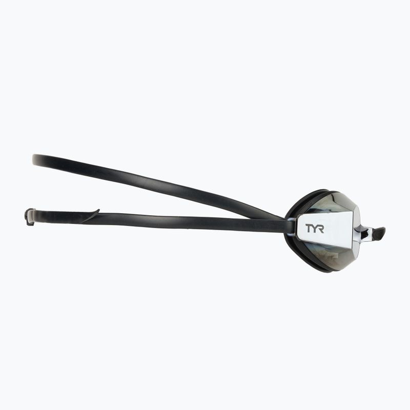 Plaukimo akiniai TYR Blackops 140 Ev Racing Mirrored silver/black/black 3
