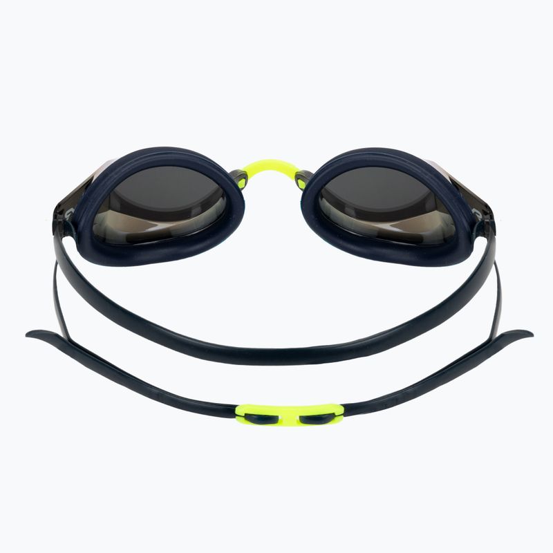 Plaukimo akiniai TYR Blackops 140 Ev Racing Mirrored gold/navy/yellow 4
