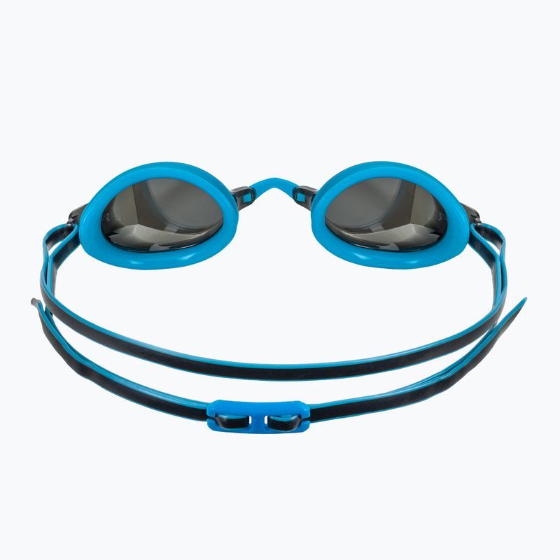 Vaikiški plaukimo akiniai TYR Blackops 140 Ev Racing Mirrored silver/ blue/ black 4