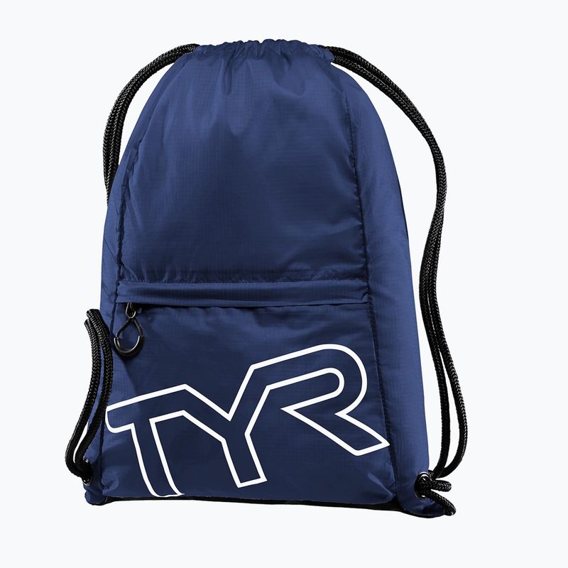Plaukimo kuprinė TYR Drawstring Sackpack 13 l navy