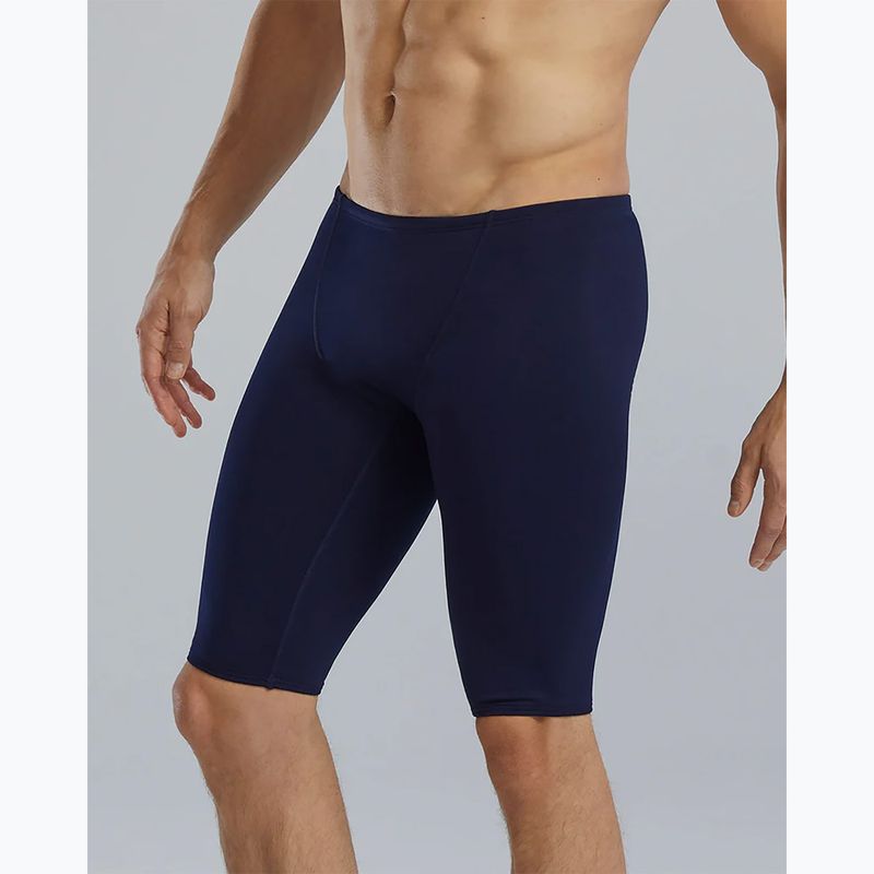 Vyriški plaukimo šortai TYR Soild Large Logo Jammer navy 8