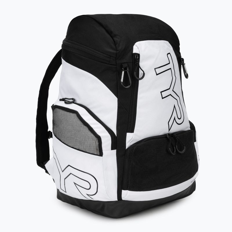 Plaukimo kuprinė TYR Alliance 45 l white/black 2