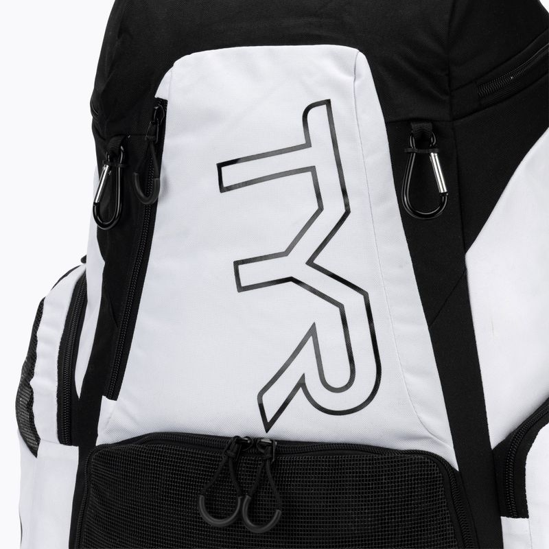 Plaukimo kuprinė TYR Alliance 45 l white/black 5