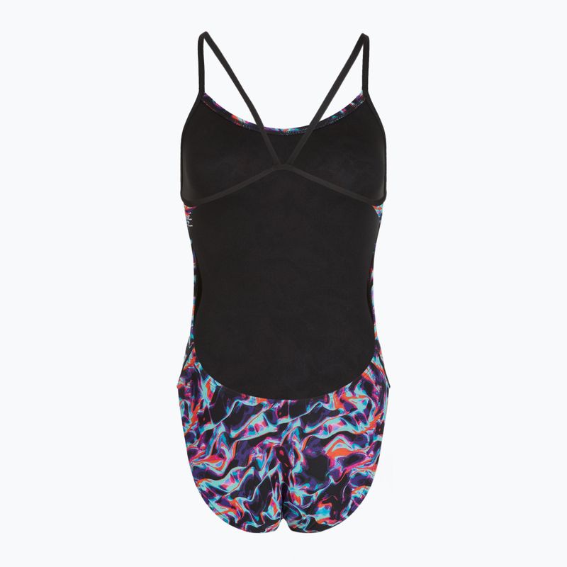 Moteriškas vientisas maudymosi kostiumėlis TYR Durafast Elite Energia Cutoutfit multicolor 2