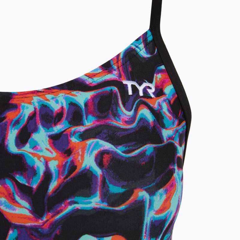 Moteriškas vientisas maudymosi kostiumėlis TYR Durafast Elite Energia Cutoutfit multicolor 3
