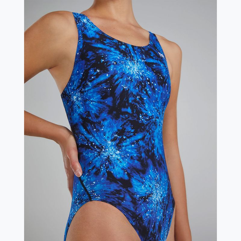 Moteriškas vientisas maudymosi kostiumėlis TYR Durafast Elite Radiant Flare Maxfit blue 7