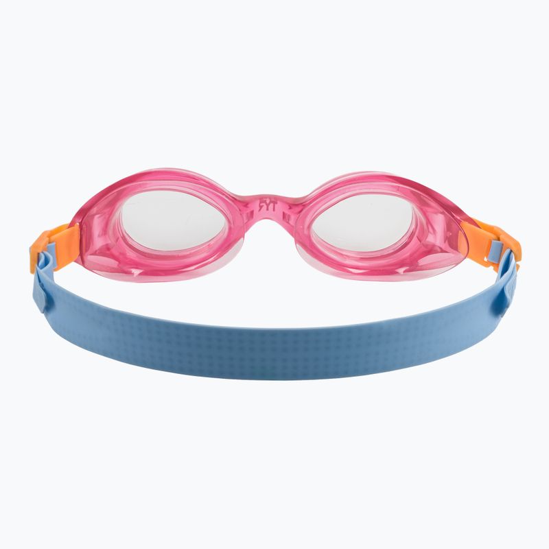 Vaikiški plaukimo akiniai TYR Aqua Blaze clear / pink 4
