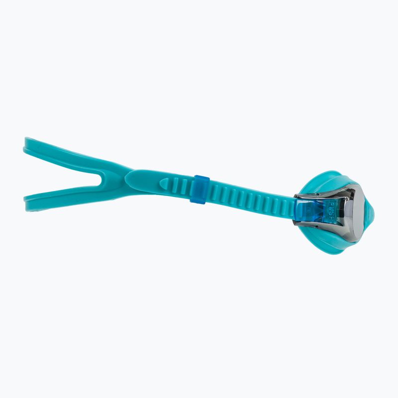 Vaikiški plaukimo akiniai TYR Swimple Metallized silver / blue 3