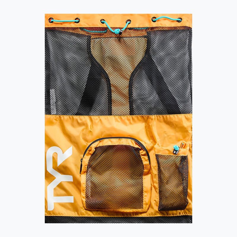 Plaukimo krepšys TYR Big Mesh Mummy Bag 40 l orange 2