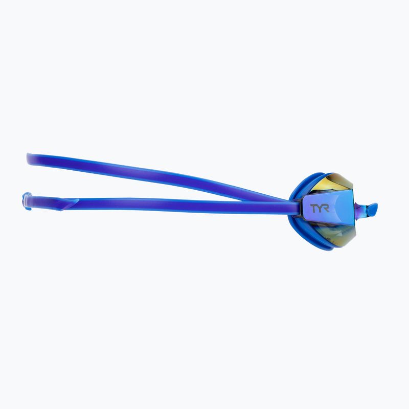 Moteriški plaukimo akiniai TYR Blackops 140 Ev Racing Mirrored royal/light blue 3