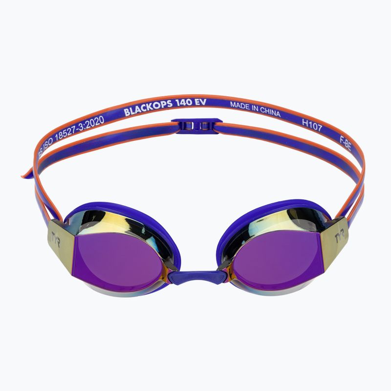 Plaukimo akiniai TYR Blackops 140 Ev Racing Mirrored royal/multi 2